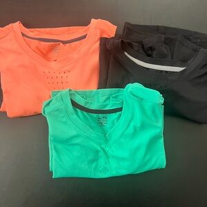 Bundle of 3 Champion Black and Gray DuoDry Shirt